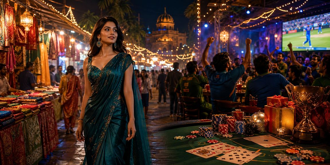 রাজশাহীর নাইট মার্কেটে ক্রিকেট বেটিংয়ে মগ্ন দর্শকদের উত্তেজনাপূর্ণ মুহূর্ত